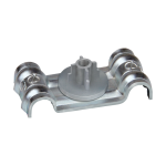 Clema metalica dubla DFT Ã 19.5 mm pentru cablu, fixare pe pistol (50 buc.) - CELO 920DFT