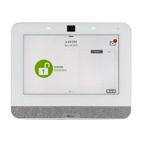 img14135large Centrala efractie wireless IQ Panel 4, PowerG, touch screen, capabilitate SmartHome, ADC - DSC IQP4015 - imagine 1