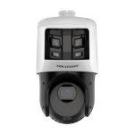 TandemVu, DarkFighter, ColorVu - Camera IP, 6MP, lentila 2.8mm si 4.8~120mm, 25X, WL 30m, IR 100m, Alarma, PoE+ - HIKVISION DS-2SE4C225MWG-E26F0