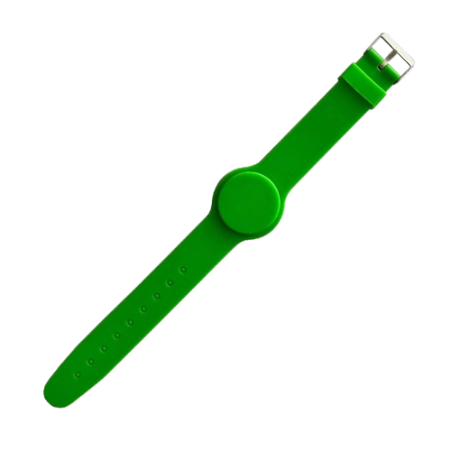 img14612large Bratara de proximitate MIFARE (13.56MHz), silicon verde CSW-MF13-G - imagine 1