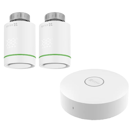 img14645large Kit Home Gateway Smart Home + 2 x Termostat inteligent, comunicare wireless ZigBee, EZVIZ CS-T55-A3-A(kit) - imagine 1