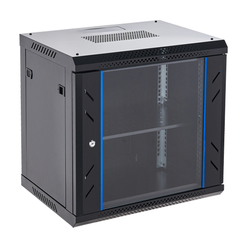 img14765large Rack perete 12U 19' 600x450, capacitate incarcare 60 Kg, negru - ASYTECH Networking ASY-12U-6045WL - imagine 1