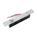Bolt electric Fail Secure (NO), 12 Vcc, delay 0-3-6 secunde, monitorizare CSL-39-NO