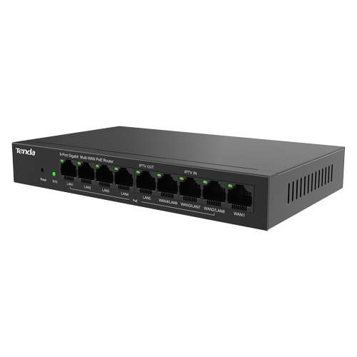 img14967large Router 8 porturi PoE+, 1 port WAN, Gigabit, Web Management - TENDA TND-G0-8G-POE - imagine 1