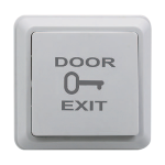 Buton de iesire din plastic, montaj aparent - CSAccess CSB-69G-LED