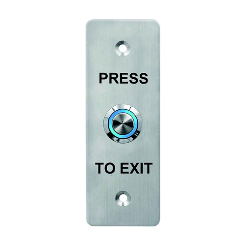 img15387large Buton de iesire, montaj ingropat, inox, LED, NO-NC-COM, IP65, 115 x 40 mm CSB-408LW - imagine 1