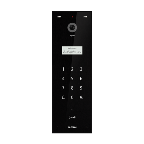 img16767large Panou exterior video EXPERT pentru BLOCURI - 255 de Familii, G3 - ELECTRA VPE.0BS03.ELBTL - imagine 1