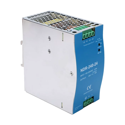 img16963large Sursa de alimentare in comutatie, 24V / 10A, sina DIN - MEAN WELL NDR-240-24 - imagine 1