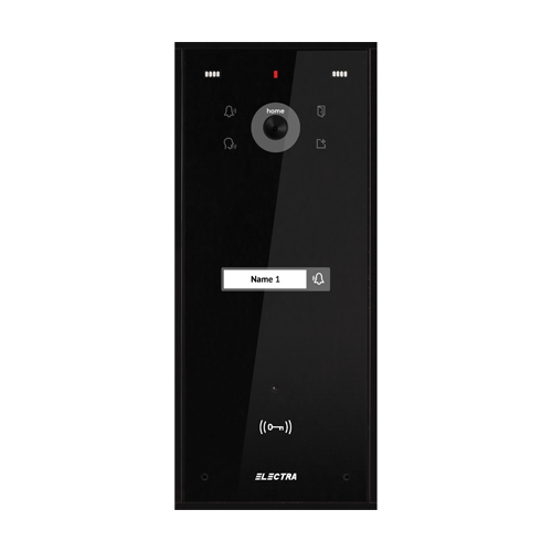 img18003large Panou exterior video Home pentru 1 Familie - SMART, G3, montaj aparent, NEGRU - ELECTRA VPH.01S03.ELBTL - imagine 1