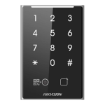 Cititor de proximitate MIFARE, cod QR, Wiegand, RS-485, tastatura integrata -HIKVISION DS-K1109DKB-QR - imagine 2