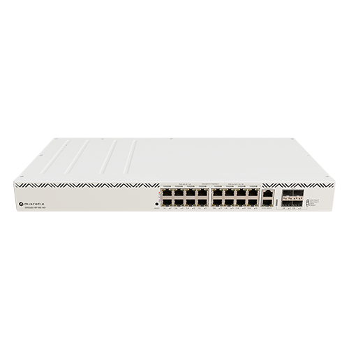 img19407large Switch 16 porturi PoE++, 600W, 4 SFP 10G, Management - MIKROTIK CRS320-8P-8B-4S+RM - imagine 1