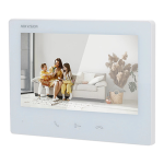KIT videointerfon 2 fire pentru 1 familie, monitor 7 inch, Alarma, IK08, Card 32GB, Al - HIKVISION DS-KIS704EY-AL - imagine 3