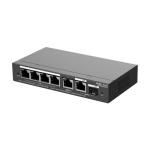 Switch L2, 4 x RJ45 1G PoE, 1 x RJ45 1G, 1 x combo SFP/RJ45 1G, Cloud Management - Ruijie Reyee RG-ES206GS-P