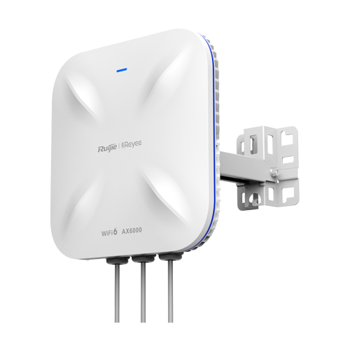 img20831large Access Point exterior AX6000 Dual-Band, Wi-Fi 6, 1x RJ 2.5G, 1x SFP, PoE IN, Cloud Management - Ruijie RG-RAP6260(H) - imagine 1