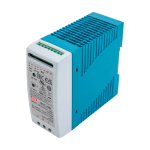Sursa de alimentare in comutatie, 27.6V / 0.95A + 0.5A, sina DIN, backup - MEAN WELL DRC-40B - imagine 2