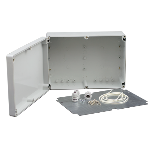 img2123large Doza exterior cu contraplaca metalica pentru montaj echipamente AWO604 - imagine 1