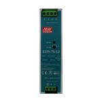 Sursa de alimentare in comutatie, 12V / 6.3A, sina DIN - MEAN WELL EDR-75-12 - imagine 2