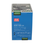 Sursa de alimentare in comutatie, 24V / 20A, sina DIN - MEAN WELL NDR-480-24 - imagine 3