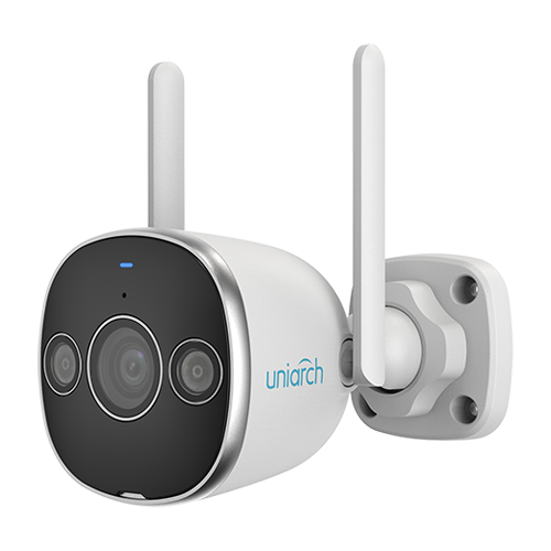 img22276large Camera IP WiFI, 3MP, lentila 2.8mm, IR 20m, Wl 10m, Audio bidirectional - Uniarch Uho-B2D-M3F3D - imagine 1