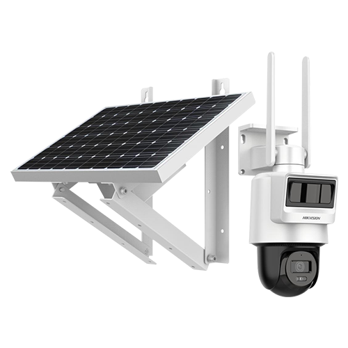 img22660large Camera PT IP 4G LTE, 4MP, 2.8mm, IR 30m, Audio, PIR+Radar, Panou solar + Acumulator lithium 50.76Wh - HIKVISION DS-2DE2C400IWG-K-4G-C05S10-2.8mm - imagine 1