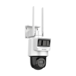 Camera PT IP 4G LTE, 4MP, 2.8mm, IR 30m, Audio, PIR+Radar, Panou solar + Acumulator lithium 50.76Wh - HIKVISION DS-2DE2C400IWG-K-4G-C05S10-2.8mm - imagine 2