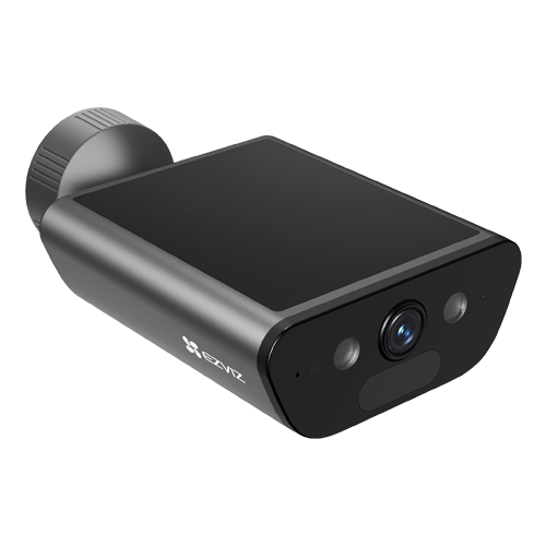 img22940large Camera IP Wi-Fi6 cu panou solar integrat, rezolutie 8.0MP, acumulator 10.400mAh, Color 24/7 - EZVIZ CS-EB5-4K - imagine 1