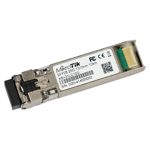 img23256large Modul SFP/SFP+/SFP28, 1/10/25G, SM, 10Km, 1310nm, Dual LC-connector - MikroTik XS+31LC10D - imagine 1