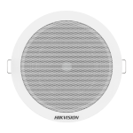 Difuzor Analog, de tavan, 3W - HIKVISION DS-QAE0203G1-V
