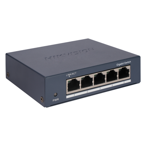 img23577large Switch L2, 5 x RJ45 1G, Unmanaged - HIKVISION DS-3E0505-O - imagine 1