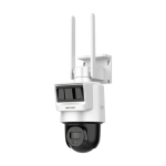 Camera PT IP 4G LTE, 2MP, 2.8mm, IR 30m, PIR+Radar, Panou solar + Acumulator lithium 50.76Wh - HIKVISION DS-2DE2C200IWG-K-4G-C05S10-2.8mm - imagine 3
