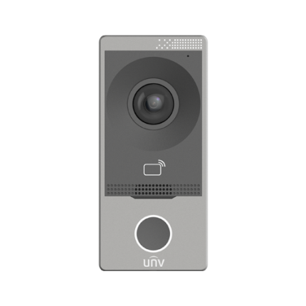 Post exterior videointerfon TCP/IP, IR, Wi-Fi - UNV OEU-201B-HMK-W
