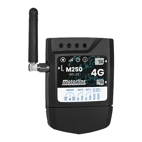 img24339large Controller GSM 4G, Bluetooth, 2 relee, card SIM inclus MOTORLINE GSM-M250 - imagine 1