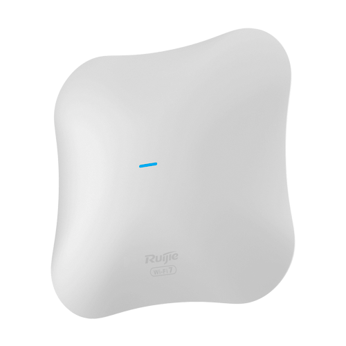 img24438large Access Point Wi-Fi 7, BE14000 Tri-Band, 1 x SFP+ 10G, 1 x RJ45 2.5G, PoE, Cloud Management - Ruijie RG-RAP73Pro - imagine 1