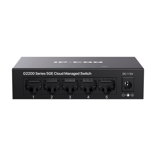 img24639large Switch 5 porturi Gigabit, Cloud Management - IP-COM G2205D - imagine 1