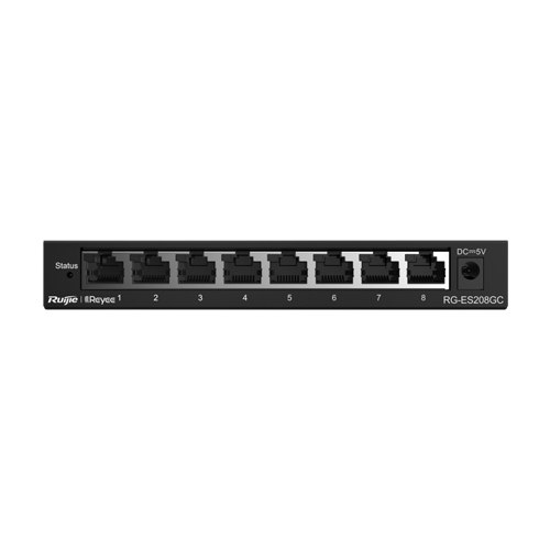 img24855large Switch L2, 8 x RJ45 1G, Cloud Management - Ruijie Reyee RG-ES208GC - imagine 1