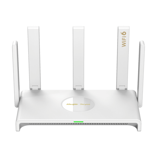 img24953large Router WiFi 6 Dual Band, 5 x RJ45 Gigabit, AX3000, 5 dBi, Dual-WAN, Cloud Management - Ruijie RG-EW3000GX - imagine 1