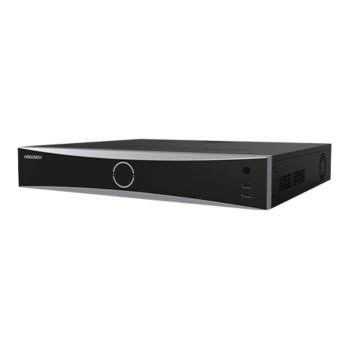 img25271large NVR 4K, AcuSense, total 32 canale max. 12MP, 16 porturi PoE, Alarma, 1.5U - HIKVISION DS-7732NXI-K4-16P(Alarm16+9) - imagine 1