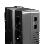 UPS TSY Power, 600VA/360W, LCD, AVR-repornire automata, Management, 6 x Schuko, 2 x RJ45, 1 X USB type B TSY-D-0K6-LCD - imagine 3