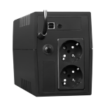 UPS TSY Power, 600VA/360W, LED, AVR-Repornire automata, Management, 2 x Schuko, 2 x RJ45, 1 X USB type B TSY-MP-0K6-LED - imagine 2