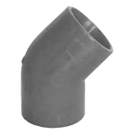 Set 10 buc racord ABS 45Â° gri pentru teava de 25 mm - Honeywell PIP-006-G