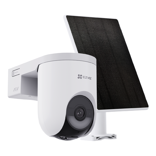 img26770large Camera IP Wi-Fi6 PT + panou solar 5W, 4MP, baterie 5.200 mAh, Audio bidirectional, Alarma - EZVIZ CS-HB8c-SP(4MP) - imagine 1