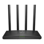 Router Wireless AC1200 MU-MIMO, 2.4GHz and 5GHz, 867Mbps si 300Mbps - TP-LINK ARCHER C6