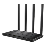 TP-LINK Archer C6U AC1200 Dual band WiFi Gigabit router 4xLAN 1x USB 2.0 VPN Server - imagine 2