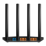 TP-LINK Archer C6U AC1200 Dual band WiFi Gigabit router 4xLAN 1x USB 2.0 VPN Server - imagine 3