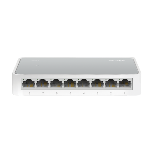 img27940large Switch L2, 8 x RJ45 10/100 Mbps, Unmanaged - TP-Link TL-SF1008D - imagine 1
