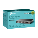 Switch L2, 8 x RJ45 1G, Easy Smart Management - TP-Link TL-SG108E - imagine 3
