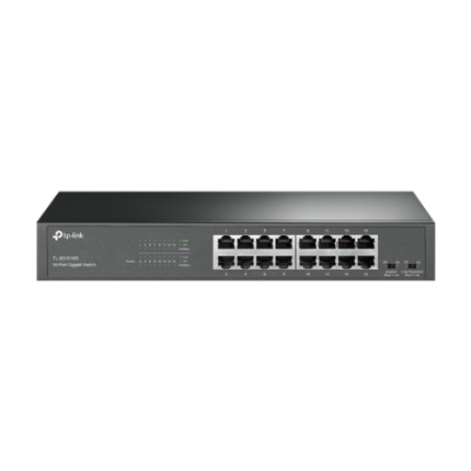 Switch L2, 16 x RJ45 1G, Unmanaged - TP-Link TL-SG1016D