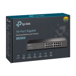 Switch L2, 16 x RJ45 1G, Unmanaged - TP-Link TL-SG1016D - imagine 2
