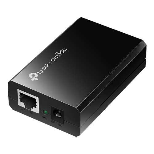 img29230large Injector PoE, 2 x RJ45 Gigabit, 48V, 15.4W - TP-Link Omada POE150S - imagine 1