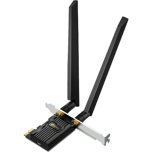 img29265large Placa de retea TP-Link Archer TXE72E Tri-Band Wi-Fi 6E Bluetooth 5.3 - TP-LINK ArcherTXE72E - imagine 1